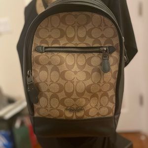 Coach one shoulder backpack for men